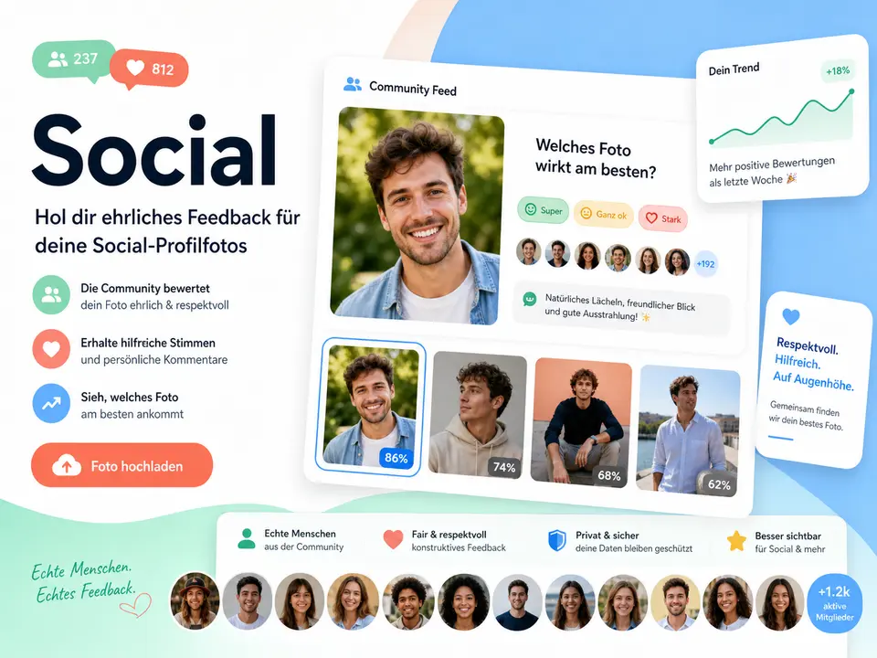 Avatar-Wirkung in Social-Profilen bewerten