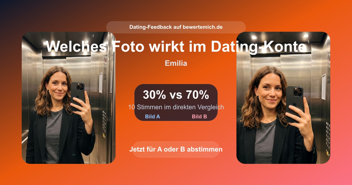 Share- oder Vergleichskarte für Profilbild bewerten München